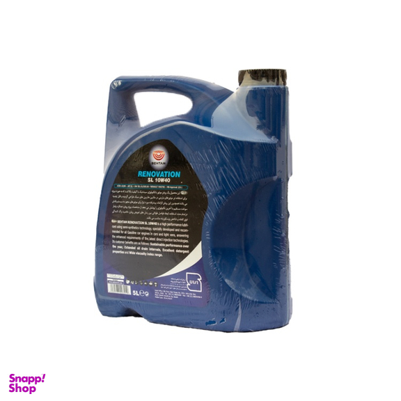 روغن موتور بهتام مدل رنوییشن 10W40SN حجم 5 لیتری