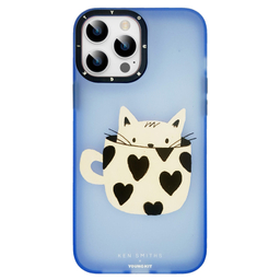 کاور یانگ کیت مدل Cat Talk کد MY003 مناسب برای گوشی موبایل اپل IPHONE 13 Pro Max