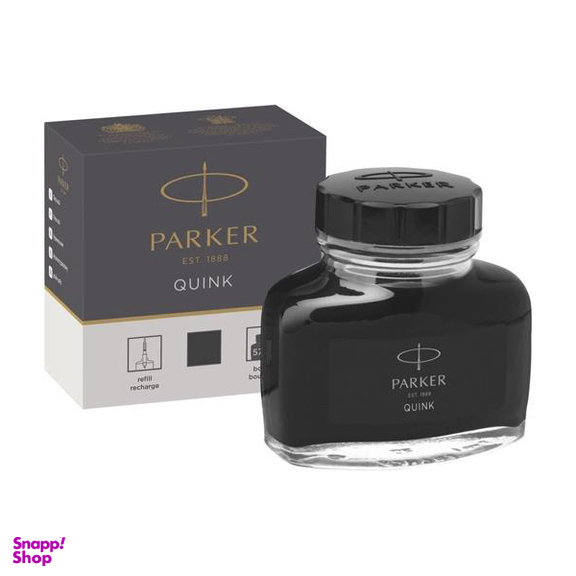 جوهر شیشه ای پارکر مدل Quink حجم 57 میلی لیتر