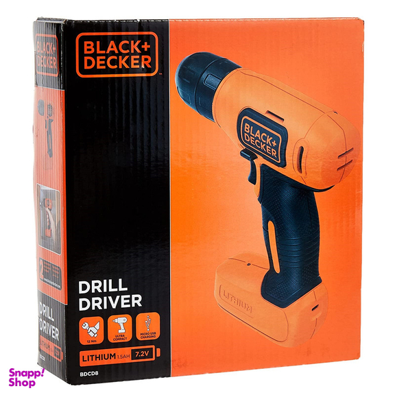 پیچ گوشتی شارزی بلک اند دکر مدل DBCD8