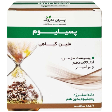 پودر پسیلیوم ایران داروک بسته 7 عددی
