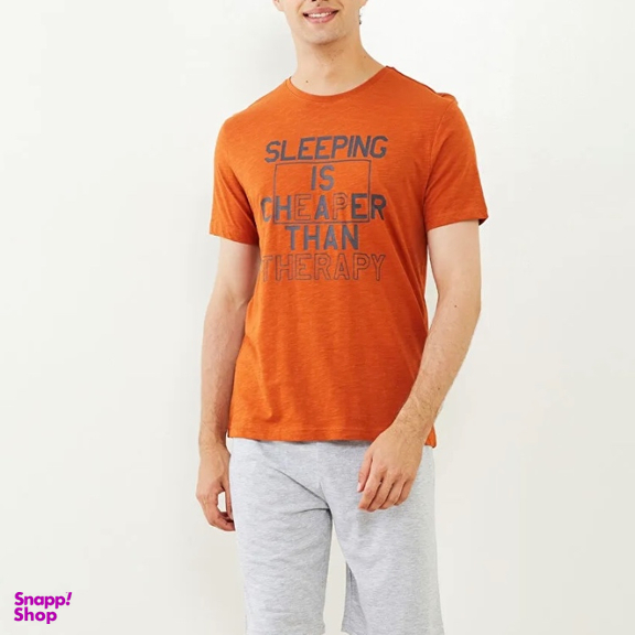 ست تاپ و شلوارک مردانه ال سی وایکیکی مدل Torrk9546