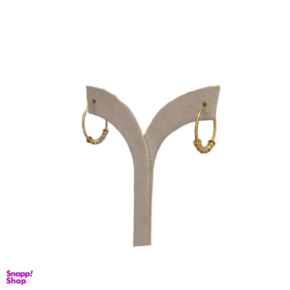 گوشواره طلا 18 عیار زنانه طرح البرنادو کد 401507