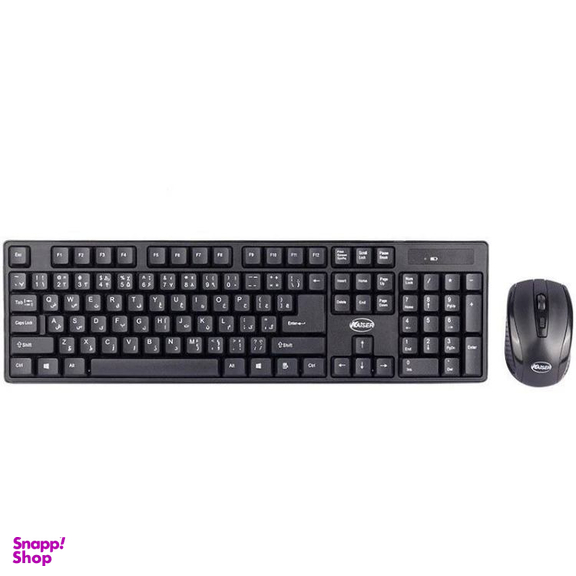 ماوس و کیبورد بی سیم کایزر مدل KWM490