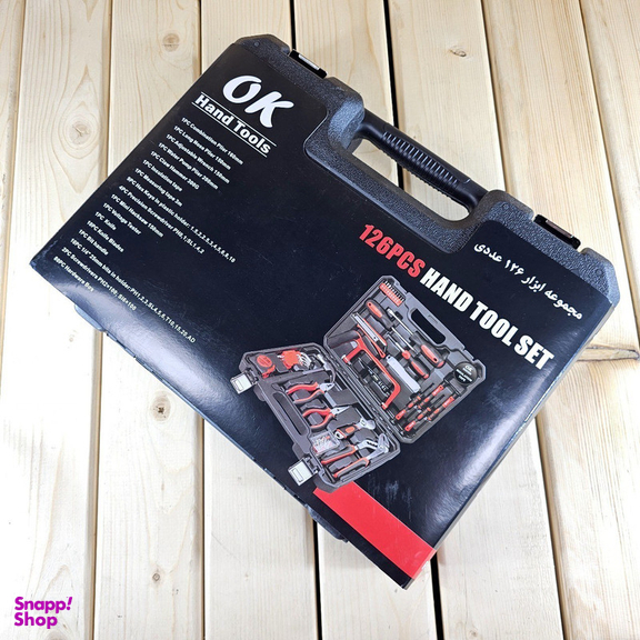 مجموعه 126 عددی جعبه ابزار مدل Kit126