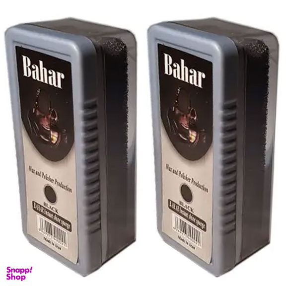 واکس کفش بهار مدل BLK بسته 2 عددی