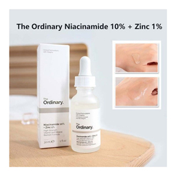 سرم پوست دی اوردینری مدل 1٪ Niacinamide 10٪ + Zinc حجم 30 میلی‌ لیتر