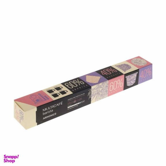 کپسول قهوه 40-60 مولتی کافه بسته 10 عددی
