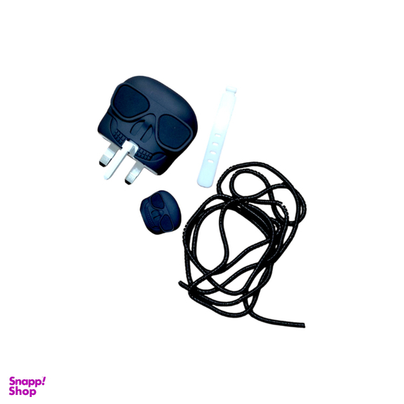 محافظ کابل و شارژر مدل سیلیکونی عروسکی اسکلت مناسب برای شارژر 25 وات سامسونگ 3 پین