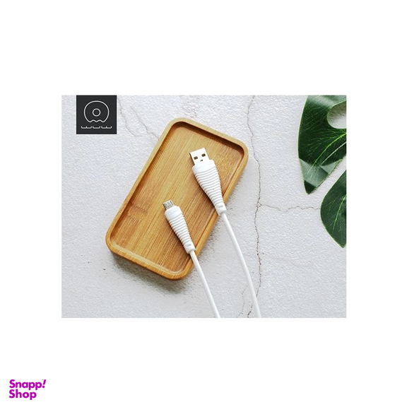 کابل تبدیل USB به MicroUSB دبلیو یو دبلیو مدل X75 طول 90 سانتی متر