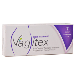 شیاف واژینال واژیتکس شرکت سبز دارو بسته 7 عددی