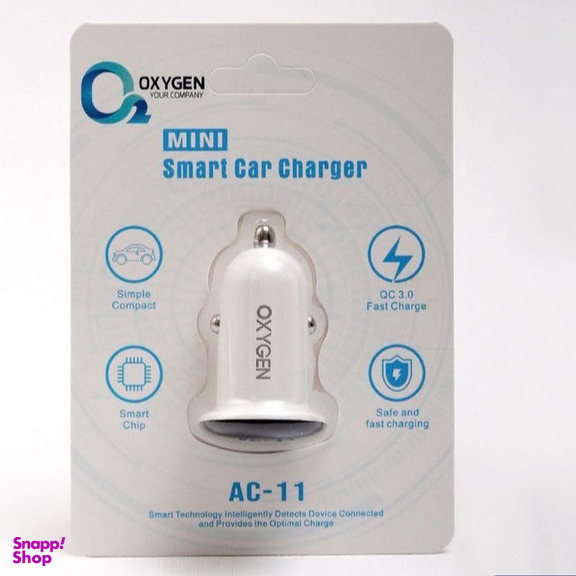 شارژر فندکی 15 وات اکسیژن مدل AC-11