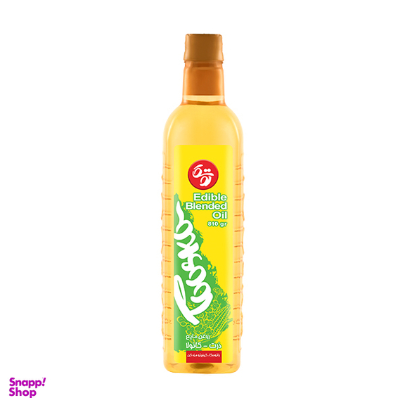 روغن مایع ذرت کانولا توسکا وزن 810 گرم