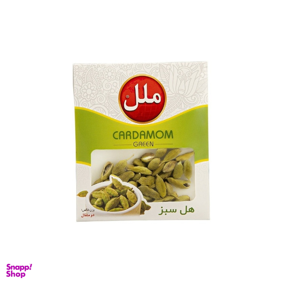 هل سبز ملل وزن 2 مثقال بسته بندی پاکتی