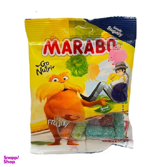 پاستیل میکس مارابو وزن 50 گرم بسته 16 عددی