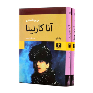 کتاب آناکارنینا اثر لیو تالستوی انتشارات نیلوفر 2 جلدی