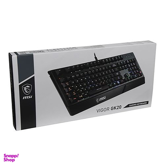کیبورد مخصوص بازی ام اس آی مدل Vigor GK20