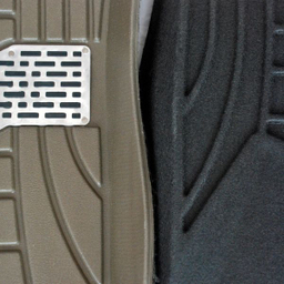 کفپوش سه بعدی خودرو پانیذ مدل پشت نمدی MHLB N مناسب پراید 131