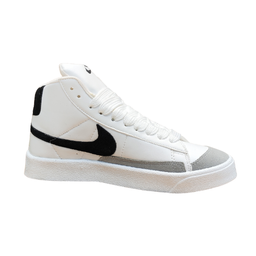 کتانی ساقدار مدل نایک بلیزر کد B2239 رنگ سفید آبی