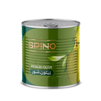 زیتون شور اسلایس اسپینو وزن 1/5 کیلوگرم