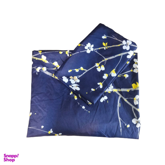 سرویس ملحفه مدل زنبق کد 008 یکنفره 2 تکه