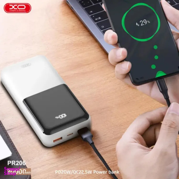پاوربانک ایکس او مدل XO PR206 ظرفیت 20000 میلی آمپر ساعت