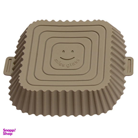 ظرف پخت میس گلس مدل هواپز چهارگوش کد 1345