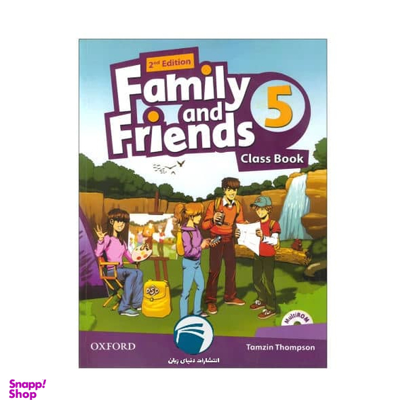 کتاب American Family and Friends 5 Second Edition اثر Tamzin Thompson انتشارات دنیای زبان