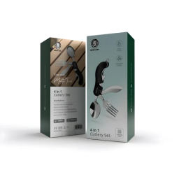 مجموعه قاشق و چنگال و چاقو سفری گرین لاین مدل Cutlery Set
