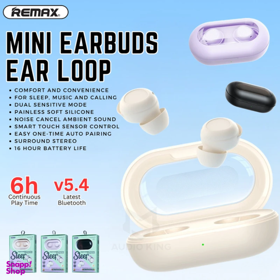 ایرفون بلوتوثی ریمکس مدل Sleep Buds Z1