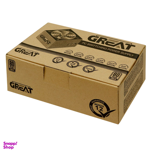 منبع تغذیه ۲۵۰ وات کامپیوتر گریت مدل GR250