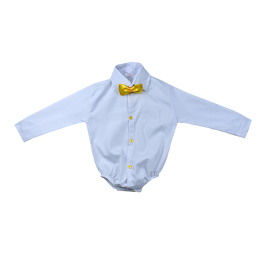 بادی آستین بلند نوزادی آنالی مدل 104 -3