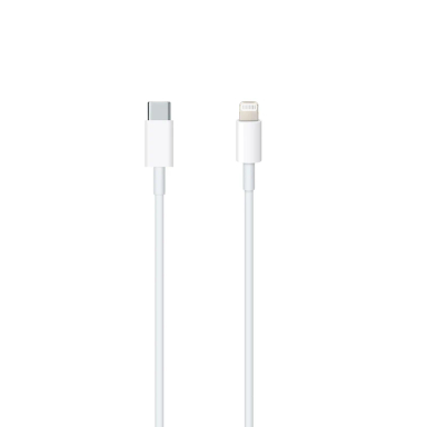 کابل شارژ طرح اپل مدل Type-C به Lightning طول 1 متر