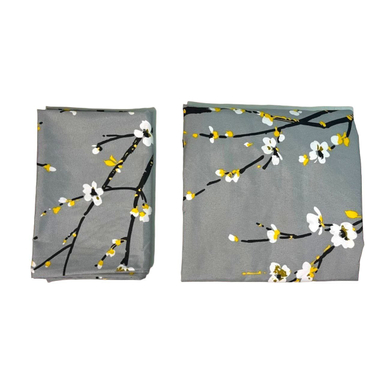 سرویس ملحفه مدل زنبق کد 008 یکنفره 2 تکه