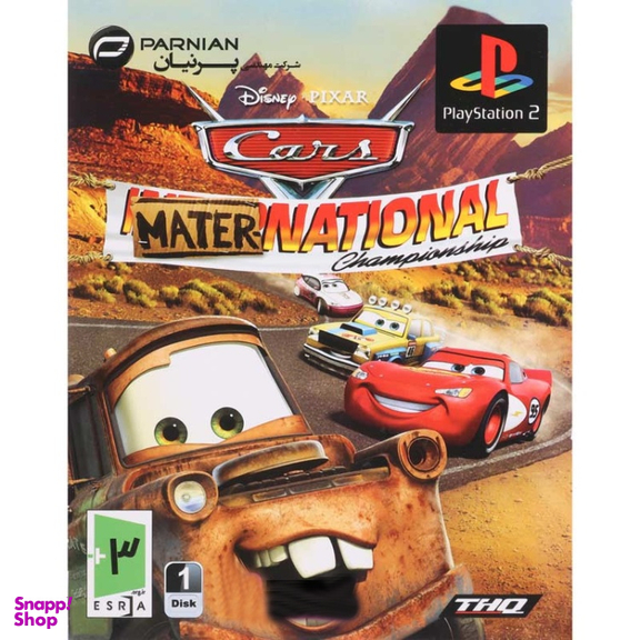 بازی Cars Mater-Nasional Championship مخصوص PS2 نشر پرنیان
