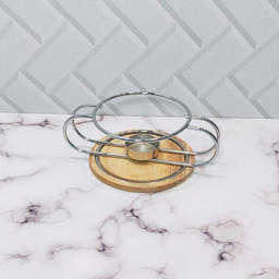 پایه وارمری فلزی کف چوبی کد 1012