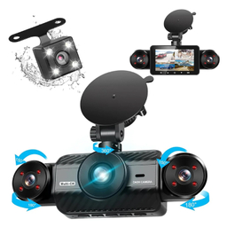دوربین ثبت وقایع خودرو طرح بلک باکس مدل Pro5-WiFi به همراه دوربین عقب