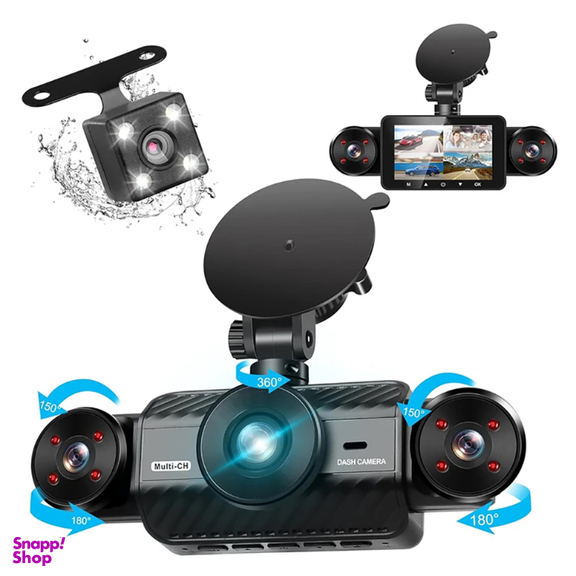 دوربین ثبت وقایع خودرو طرح بلک باکس مدل Pro5-WiFi به همراه دوربین عقب