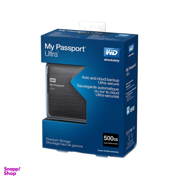 هارددیسک اکسترنال وسترن دیجیتال مدل My Passport Ultra ظرفیت 1 ترابایت
