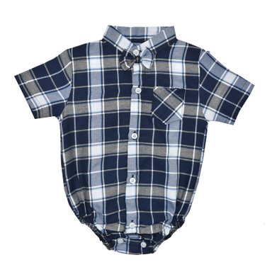 بادی آستین کوتاه نوزادی آنالی مدل 104 -24