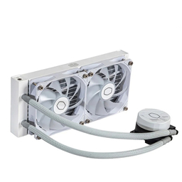 خنک کننده مایع پردازنده کولر مستر مدل Master LiquiD 240L CORE ARGB White