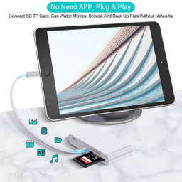 مبدل لایتنینگ کوتتسی مدل Lightning Card Reader کد 33008