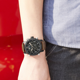 ساعت مچی عقربه ای مردانه نیوی فورس مدل 9160 BYBN