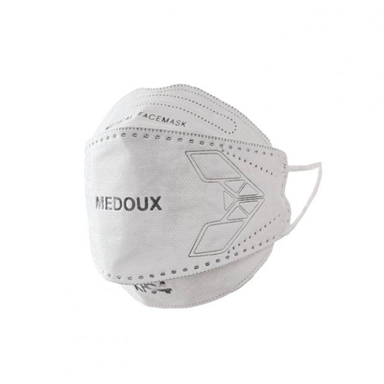 ماسک سه بعدی سفید مداکس (Medoux) بسته 25 عددی