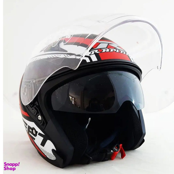 کلاه کاسکت راپیدو مدل بدون فک عینک دار کد R878