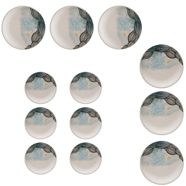 سرویس غذاخوری سرامیکی ۱۲ پارچه مدل رویایی