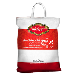 برنج طارم ممتاز گلستان وزن 10 کیلوگرم