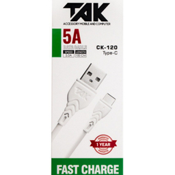 کابل USB به Type-C تک مدل CK-120 طول 1 متر