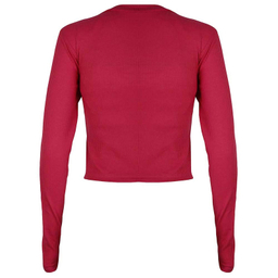 کراپ‌ تاپ آستین بلند زنانه دکسونری مدل 256002336