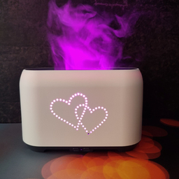 دستگاه بخور و رطوبت ساز سرد مدل قلب طرح آتش